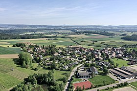 Nach Nordosten, im Hintergrund Andelfingen