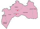 Map of Johor Bahru District, Johor 柔佛州新山县地图