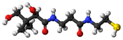 Pantetheine molecule