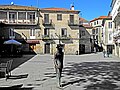 Valle-Inclán na praça Méndez Núñez