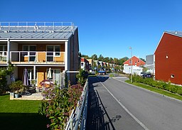 Bostadsområdet Södra Hedvigslund i Älta