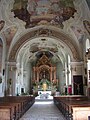 Interior de l'església parroquial de Maria Himmelfahrt