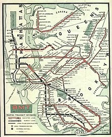 Carte ancienne du réseau du métro