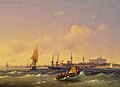 Tallinn Bay by Ivan Aivazovsky (1845).