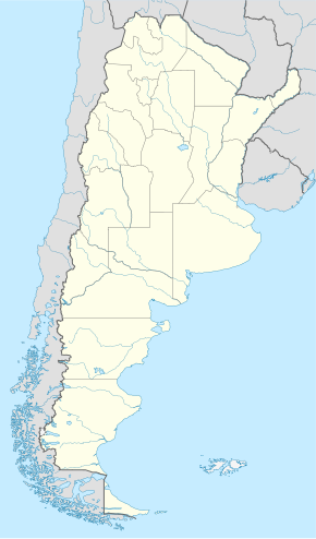 Tucuman provinsiyasi xaritada