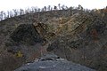 View of the east wall from the Whaleback