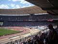 Virage Curva Nord de l'Ultras African Winners (Club Africain).