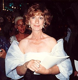 Christina Pickles tijdens de Emmy Awards (1987)