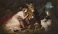 Edwin Landseer, Scene from A Midsummer Night's Dream, 1851