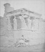 Erechtheum Acropolis, 1853