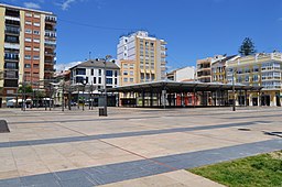 Plaça del Prado i Gandia