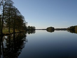 Sjön Jällunden sedd från Jälluntofta.