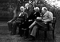 Image 2Roosevelt, İnönü and Churchill at the Second Cairo Conference which was held between 4–6 December 1943. (from History of Turkey)