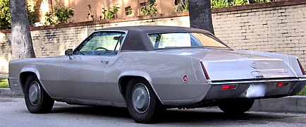 1970 Cadillac Eldorado (rear)