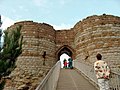 Beeston Castle gateway to the main keep