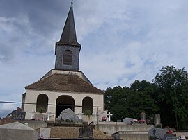 The church in Clux-Villeneuve