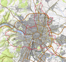 Carte topographique