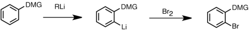 Directed ortho metalation