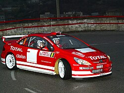 Freddy Loix im Peugeot 307 WRC