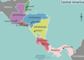 Image 4020th century political map of Central America (from History of Central America)