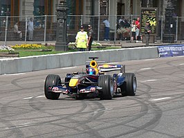 Aleshin tijdens Moscow City Racing in 2008