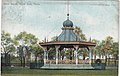 Now-demolished bandstand, a gift to the city from James Pullar in the early 20th century