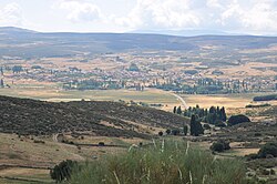 San Martín de la Vega del Alberche from the Mountain pass of Chía