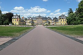 Palacio de Arolsen (1710-1728), en Bad Arolsen, Hesse, obra de Julius Ludwig Rothweil para Federico Antonio Ulrico de Waldeck-Pyrmont Príncipe de Waldeck-Pyrmont