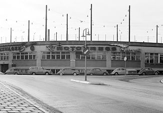 Norra delen av Söderhallen 1961.