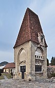 Keildach als steile Form des Walmdachs (Sebastianskapelle, St. Marein)