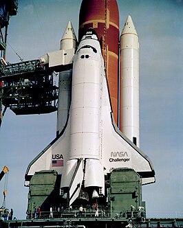 Spaceshuttle Challenger in 1983