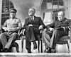 Stalin, Roosevelt et Churchill Teheranum convenientes