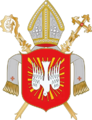 herb diecezji w latach 1664–1946