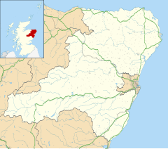 Rhynie is located in Aberdeenshire