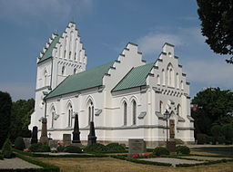 Arrie kyrka i juli 2010.