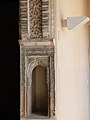 Nasrid-era stucco decoration and ornamental niche