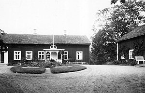 Fredsbergs prästgård 1929.