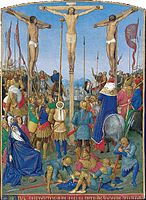 Jean Fouquet, Crucifixion, from an illuminated manuscript