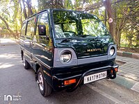 First Generation Maruti Omni in India.