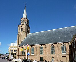 De Oude Kerk vanuit de Keizerstraat