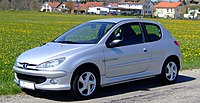 Peugeot 206 als „Quiksilver“-Edition