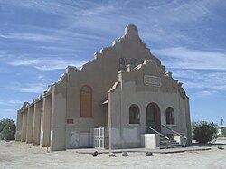 The C. H. Cook Memorial Church, listed in the National Register of Historic Places