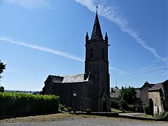 L'église Saint-Laurent.