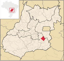 Location in Goiás state