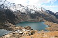 Gosaikunda Lake is believed to have formed by the Trishul of Lord Shiva after he drank the poison Halahala from Samudra manthan and desperately wanted cold water to quench the overwhelming heat of the poison