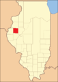 McDonough County at the time of its creation in 1826