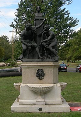 Sculptuur Orestes en Pylades, Herman Kirn (1884)