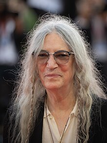 Patti Smith at the 81st Venice International Film Festival, in 2024