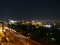 Tarihî Ulus semtinden bir panorama, Gençlik Parkı (sağda) Temmuz 2006.