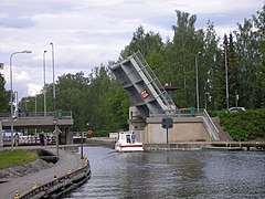 Le canal de Vääksy.